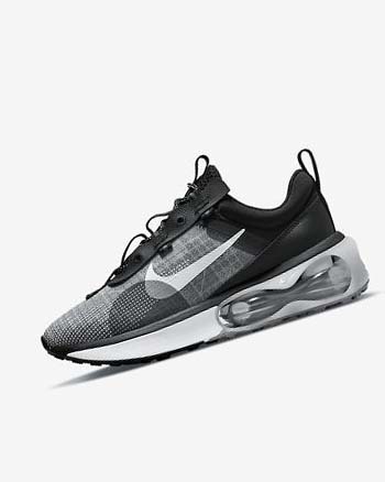 Nike Air Max 2021 Negros Metal Plateados Grises Blancos | MX 4715